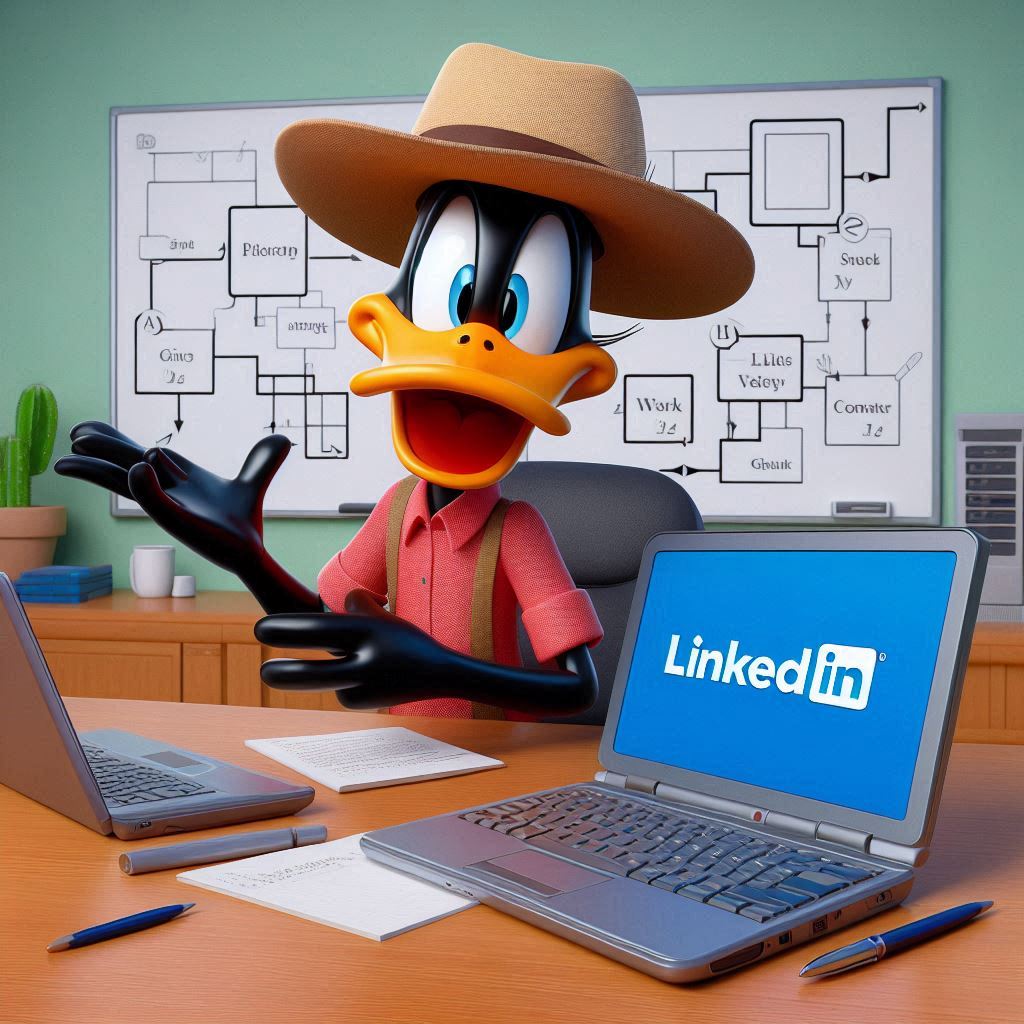 **¿Quieres que tu perfil de LinkedIn sea un éxito? ¡Sigue los consejos del Pato Lucas!**🦆