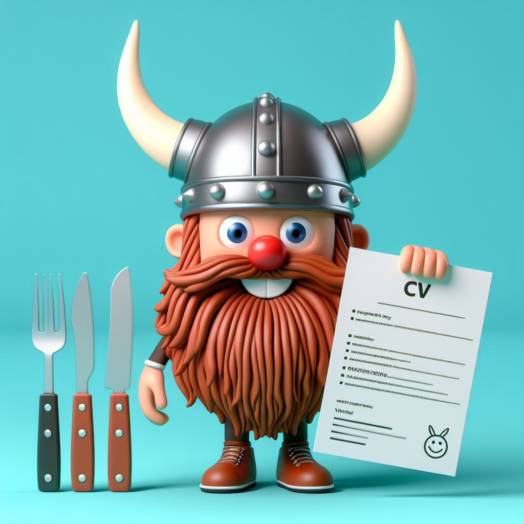 **Detrás del código, un vikingo con sueños: Un CV más que un simple resumen**⚡