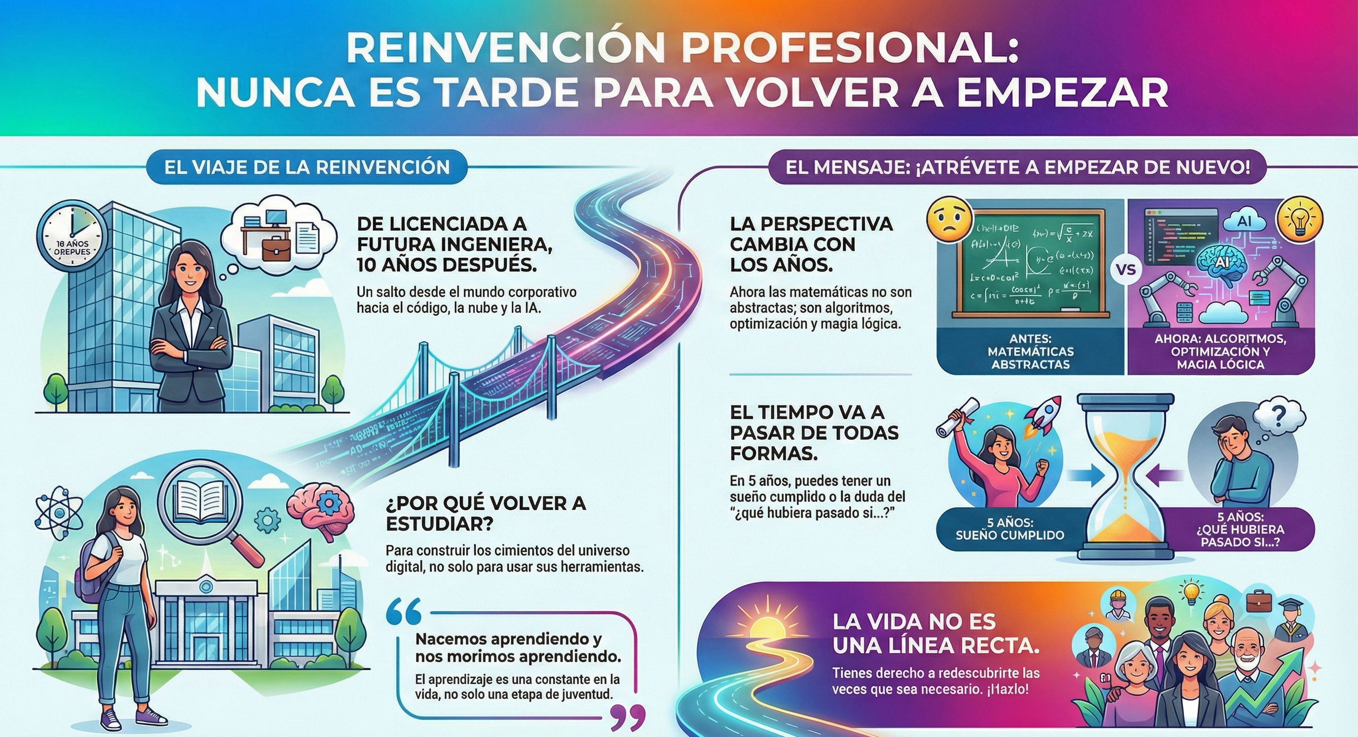 Volver a la universidad 10 años después: de licenciada a estudiante de ingeniería