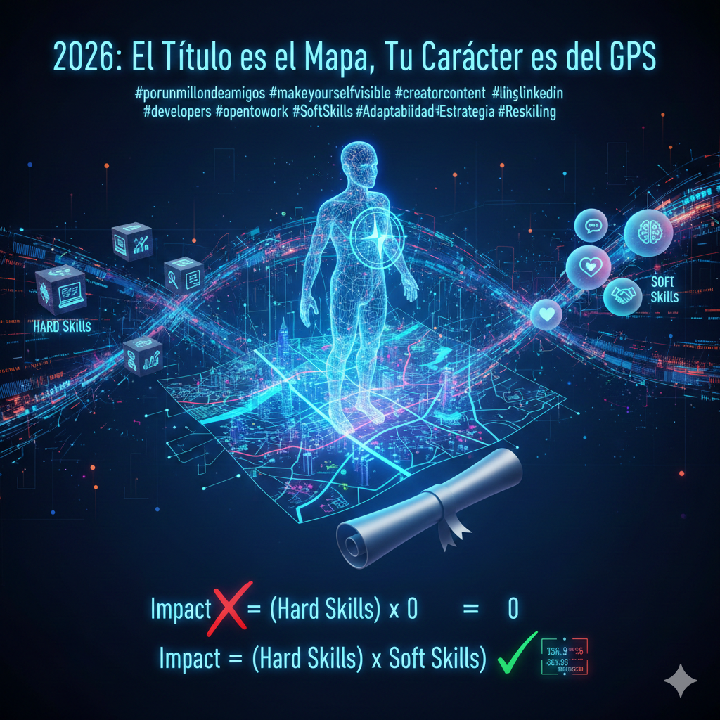 ¿Por qué en 2026 el título es el mapa, pero tu carácter es el GPS?