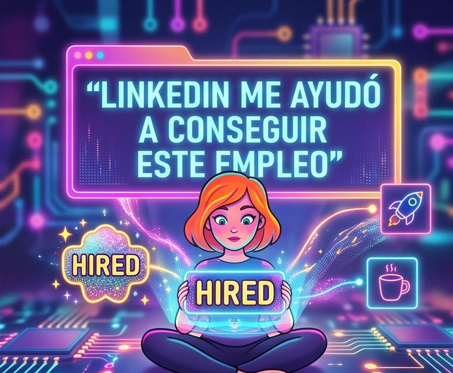 LinkedIn me ayudó a conseguir este empleo. ¿Pero cómo?