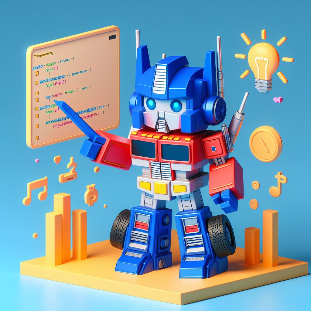 ** ¿Transformers y estructuras de datos? ¡Optimus Prime te enseña a programar! **🤖